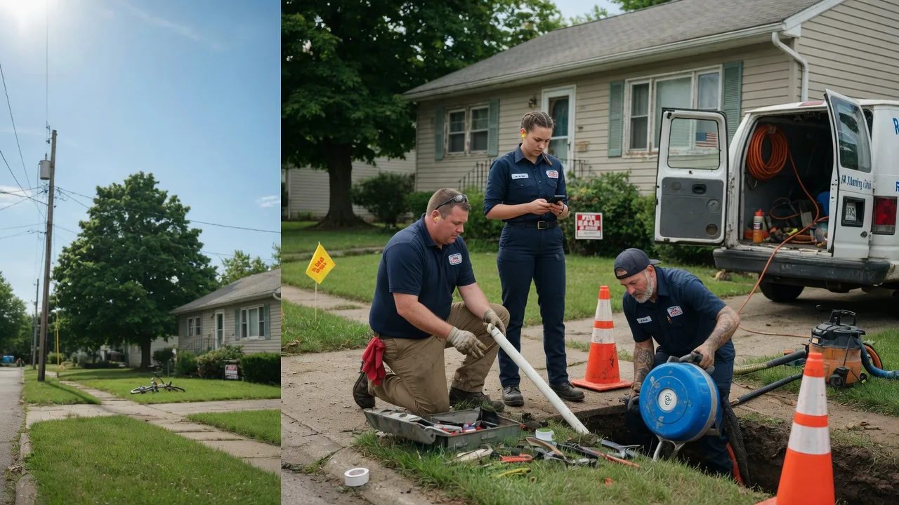 Sewer Line Repair in Coal Valley, IL near me